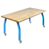 Allied Innovation Maker Tables with Hardwood Top^ Makerspace & Shop