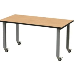 Allied Innovation N HPL Table with Casters (60'' W X 24'' D)^ Science|Science Tables