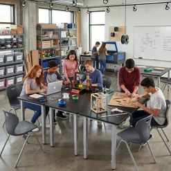Allied Innovation N Phenolic Table with Glides (60'' W X 30'' D)^ Science|Science Tables