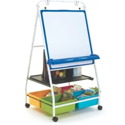 Copernicus 2-in-1 Royal Teaching Easel w/ Portable Whiteboard^ Mobile Reversible Boards