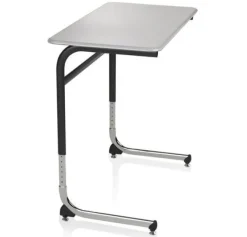 KI Intellect Wave Cantilever ADA Adjustable Student Desk (28''-34'' H)^ Ada & Wheelchair Desks