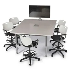 Smith System Interchange Rectangle Multimedia Table^ Multimedia|Computer Lab