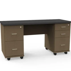 WB Mfg Jackson Mobile Teacher Desks^ Teacher Desks|Instructor Desks