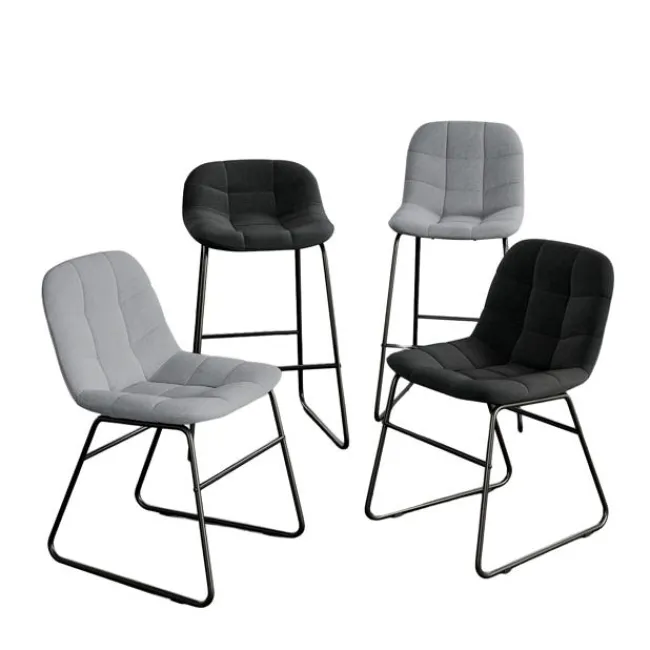 OfficeSource Jaden Stools (Set of 2)^ Restaurant & Cafe|Reception & Waiting Room