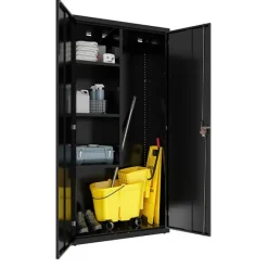 Hirsh Industries Janitorial Storage Cabinet^ Tall Cabinets