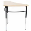 Scholar Craft 4700 Kaleidoscope Triangle Student Desk^ Collaborative Desks|Open Front School Desks