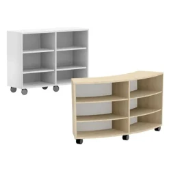 Mien Company Keep It Organized Mobile Bookcases^ Bookcases