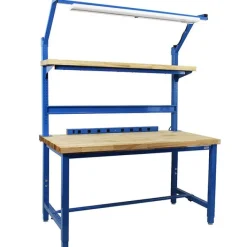 BenchPro Kennedy Series Workbench Set w/ Light^ Makerspace & Shop