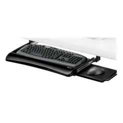 Hon Keyboard Tray with Wrist Rest and Mouse Tray^ Office Desks|Desk Accessories