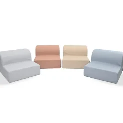 Childrens Factory Kid Loungers - Set of 4^ Floor Seating|Bean Bag Chairs
