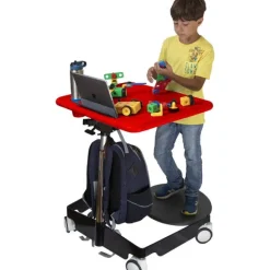 Kore Kids Adjustable Sit-Stand Mobile Student Desk^ Stand-Up Student Desks