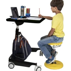 Kore Kids Adjustable Sit-Stand Mobile Student Desk^ Stand-Up Student Desks