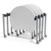 Muzo Kite Mini Mobile Flip-Top Nest Tables^ Collaborative Desks|Conference