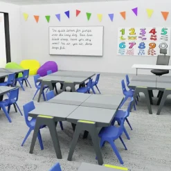 Muzo K-Nect Stacking Desk^ Open Front School Desks