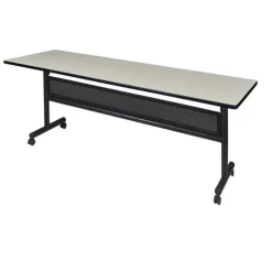 Regency Office Products Kobe Flip Top Training Tables with Modesty by Regency^ Training & Seminar