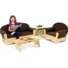 Jonti-Craft Komfy Sofa Set^Kids Kids Chairs