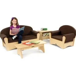 Jonti-Craft Komfy Sofa Set^Kids Kids Chairs