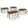 National Public Seating Laminate Science Lab Table w/ Book Compartments (48'' x 24'')^ Science|Science Tables