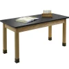 National Public Seating Laminate Science Lab Table (54'' x 24'')^ Science|Science Tables