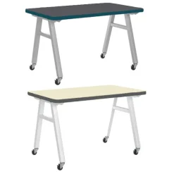 Diversified Spaces Laminate Top A-Frame Tables^ Makerspace & Shop