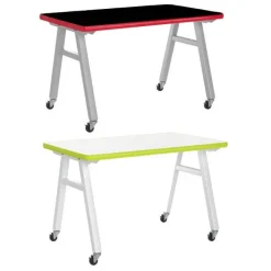 Diversified Spaces Laminate Top A-Frame Tables^ Makerspace & Shop
