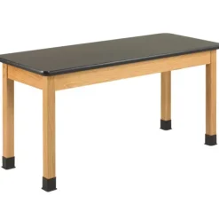 Diversified Spaces Laminate Top, Hardwood Science Table (30'' D X 48'' W)^ Science|Science Tables