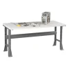 Tennsco Laminate Top Workbenches with Flared Legs^ Makerspace & Shop|Art Tables