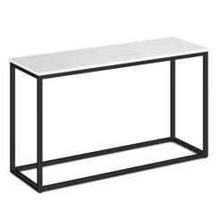 OfficeSource Lenox Console Table with Quartz Top^ Waiting & Reception