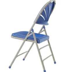 National Public Seating Lightweight Fan Back Polyfold Folding Chairs (4 Pack)^ Folding Chairs
