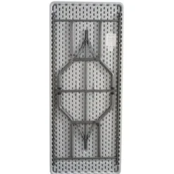 Office Star Lightweight Plastic Resin Folding Table (24'' X 48'')^ Folding