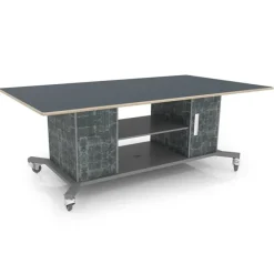 CEF Limber Tilt-Top Adjustable Height Workstation^ Dry Erase|Makerspace & Shop