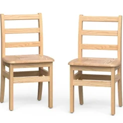 Foundations Little Scholars Kids Wooden Chair (Set of 2)^Kids Wooden Chairs|Kids Chairs