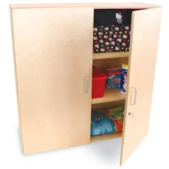 Whitney Brothers Lockable Wall Cabinet^ Wall-Mount Cabinets