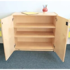 Whitney Plus Locking Storage Cabinet^ Counter-Height Storage