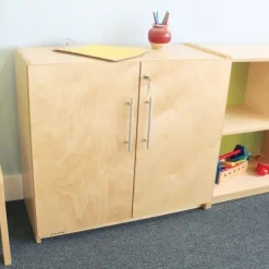 Whitney Plus Locking Storage Cabinet^ Counter-Height Storage