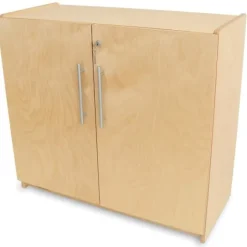 Whitney Plus Locking Storage Cabinet^ Counter-Height Storage