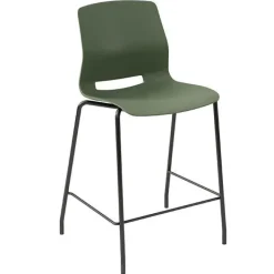 KFI Seating Lola Series Plastic Stack Stools^ Cafe Stools|Plastic Stacking Chairs