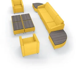 Mooreco Lounge C Modular Soft Seating Package^ Reception & Waiting Room|Soft Seating