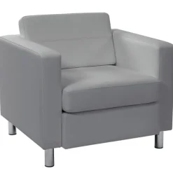OFD Office Furniture Lux Faux Leather Club Chair^ Reception & Waiting Room