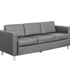 OFD Office Furniture Lux Faux Leather Sofa^ Reception & Waiting Room