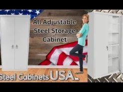 Steel Cabinets USA Magnum All Adjustable Metal Storage Cabinets^ Art Supply Cabinets|Tall Cabinets