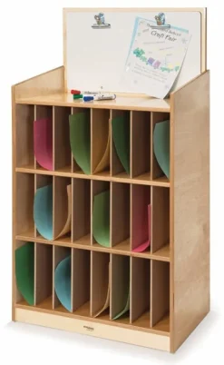 Whitney Brothers Mail and Message Center^ Tote & Bin Storage|Mailroom & Sorters