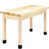 Diversified Spaces Maple Butcher Block Work Tables^ Makerspace & Shop