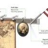 Best-Rite 2'' Map Winder- Pair^ Display Rails