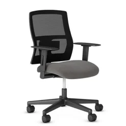 Haskell Marathon Mid-Back Task Chair with Mesh Back & Adjustable Arms^ Computer Chairs
