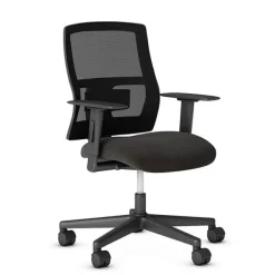 Haskell Marathon Mid-Back Task Chair with Mesh Back & Adjustable Arms^ Computer Chairs