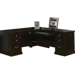 OfficeSource Markle Collection L-Shaped Executive Office Suite^ Office Suites