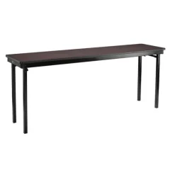 National Public Seating Max Seating Rectangular Particle Board Folding Tables by NPS^ Folding