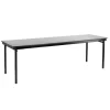 National Public Seating Max Seating Rectangular Premium Plywood with Edge Band Folding Tables by NPS^ Folding