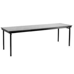 National Public Seating Max Seating Rectangular Premium Plywood with Edge Band Folding Tables by NPS^ Folding
